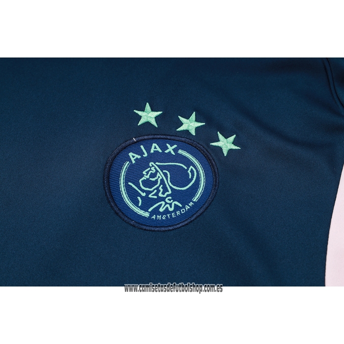 Chandal del Ajax 23-24 Manga Corta Azul - Pantalon Corto
